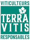 Logo Terra Vitis, viticulture responsable