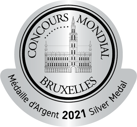Médaille d’argent au Concours Mondial de Bruxelles 2021