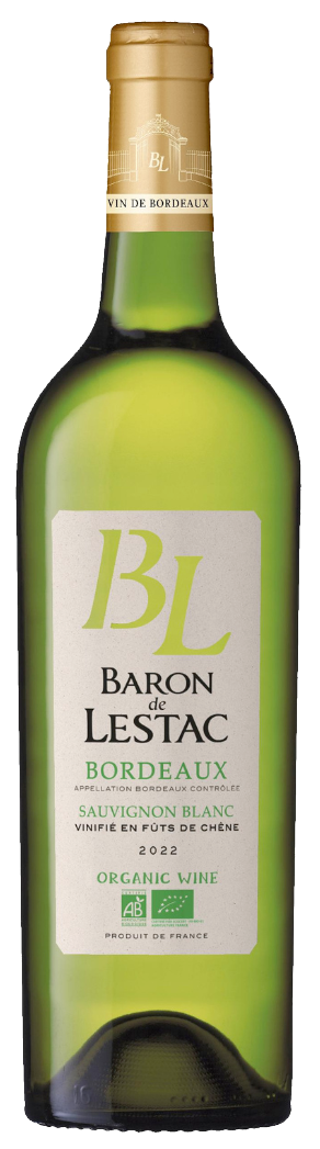 Bouteille Baron de Lestac Blanc bio